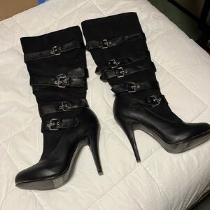 High heel boots Sz 8